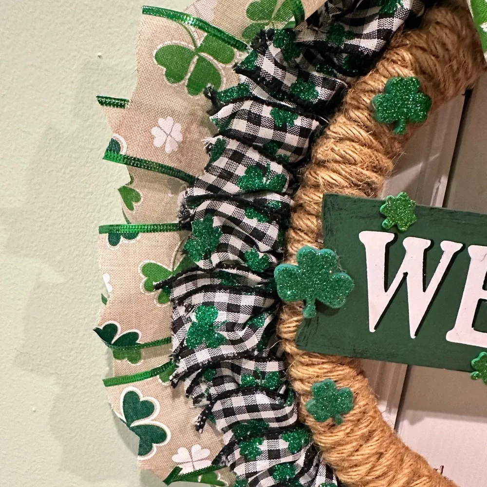St. Patrick’s Day wreath